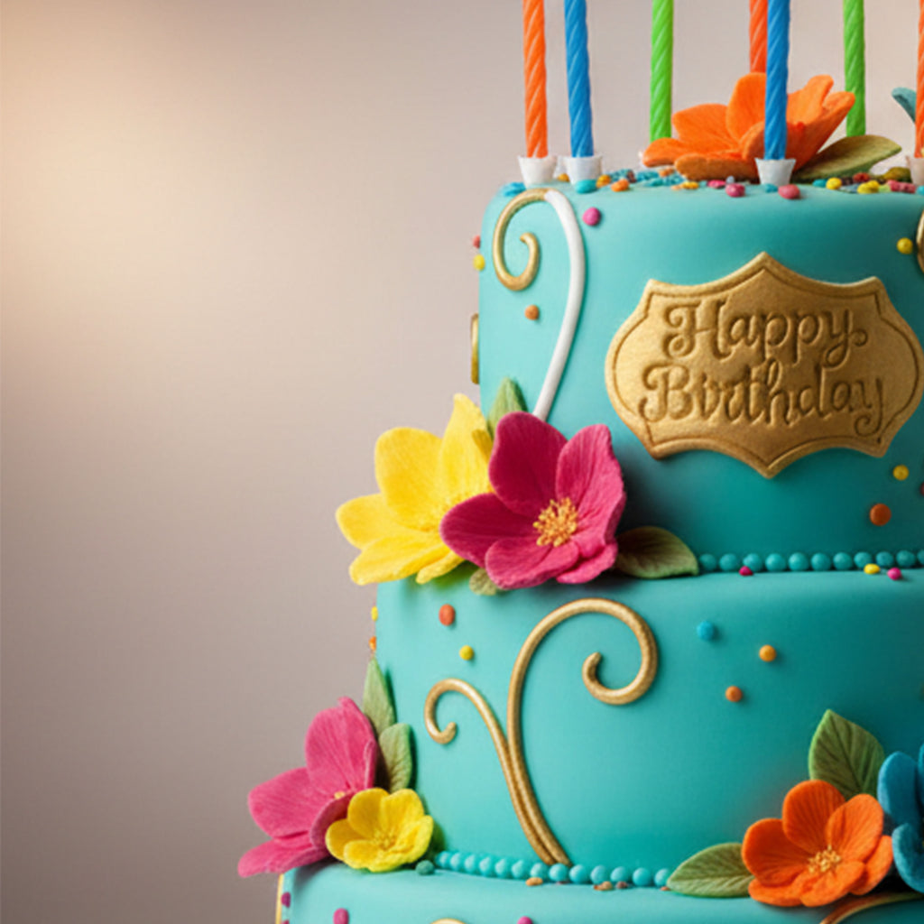 3 Tier Birthday Cake